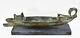 Bronze Oil Lamp with boat on marble base Ancient Greek Art Lost Wax Method