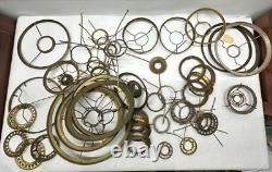 Bulk Lot of 52 Original Shade Holder Rings for Antique Kerosene Oil Lamp Vintage