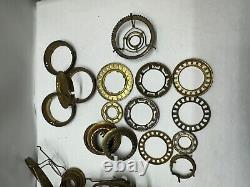 Bulk Lot of 52 Original Shade Holder Rings for Antique Kerosene Oil Lamp Vintage