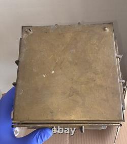 CHIEF OIL LIGHT #3509 GREAT BRITAIN 1935 BRASS CARGO OIL LANTERN RARE WoW LQQK