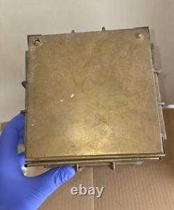 CHIEF OIL LIGHT #3509 GREAT BRITAIN 1935 BRASS CARGO OIL LANTERN RARE WoW LQQK