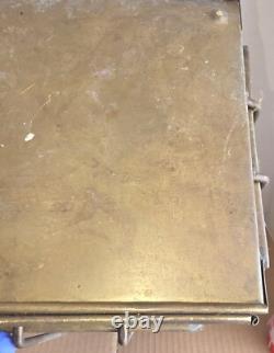 CHIEF OIL LIGHT #3509 GREAT BRITAIN 1935 BRASS CARGO OIL LANTERN RARE WoW LQQK