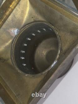 CHIEF OIL LIGHT #3509 GREAT BRITAIN 1935 BRASS CARGO OIL LANTERN RARE WoW LQQK
