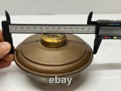 Cast Iron / Glass Drop In Font for Antique Victorian Oil Lamp Fits #2 Burner #F6