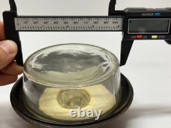 Cast Iron / Glass Drop In Font for Antique Victorian Oil Lamp Fits #2 Burner #F6