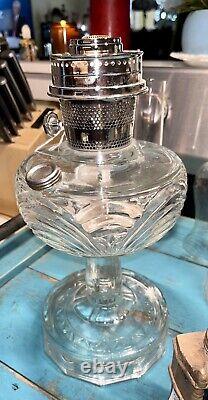 Clear 1940s Washington Drape 23 Aladdin Oil Lamp