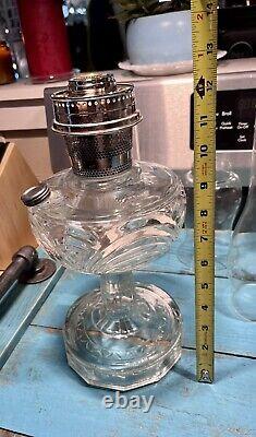 Clear 1940s Washington Drape 23 Aladdin Oil Lamp