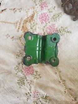 Complete Metal Wall Bracket with Oil Lamp, Mercury Glass Reflector Victorian Era