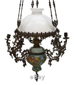 DUTCH HANGING OIL LAMP, 19th Century (1800s)