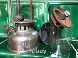 Ditmar Maximette 581 Antique Germany kerosene lantern with shade petroleum lampe