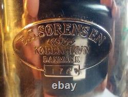 E. S. Sorensen Danmark Ships Galley Oil Lamp Gaudard France Burner /Chimney