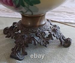 Early 1900's Antique Oil GLASS LAMP