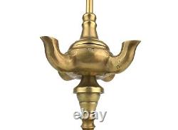 Early 19th Century French Brass Oil Lamp
