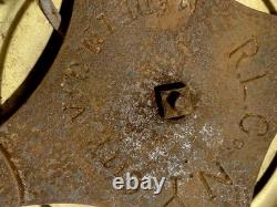 Edward Miller Rochester lamp Company 19th Century Figural Oil Lamp. Rare