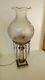 Exceptional antique Astral Lamp with antique shade