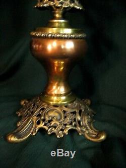 Eye Catching Antique Banquet Lamp No-harm Electrified-excelelent Tank & Burner