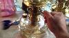 Finger Lamp Queen Anne Ehrich Graetz 20 Oil Lamp With Victorian Shade