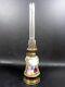 French Old 19th C Paris Porcelain Oil Lamp, Animated Scene Handmade Decoration