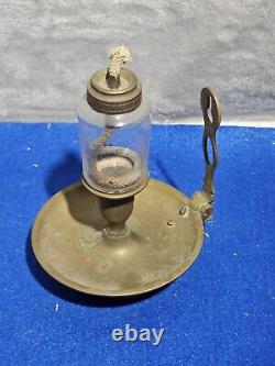 French oil lamp with the Depose G. D Antique