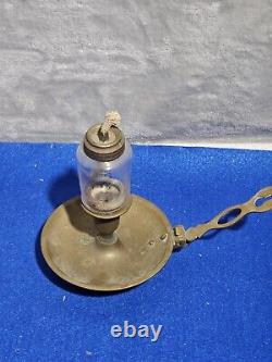 French oil lamp with the Depose G. D Antique