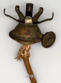Grand Val's Time Indicating Oil Lamp Miniature Pride of America with Beehive Shade