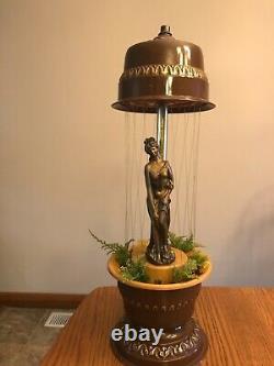 Greek goddess rain oil lamp