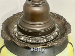 Gwtw Flying Doves & Cherry Blossom Electrified Lg 29 Parlor Lamp Bottom Birds
