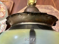 Gwtw Flying Doves & Cherry Blossom Electrified Lg 29 Parlor Lamp Bottom Birds