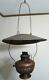 HTF Antique THE ROCHESTER Hanging Kerosene Oil Country Store Lamp with Tin Shade
