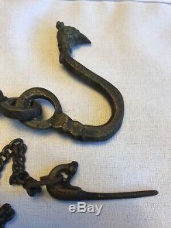 Hanging Bronze Oil Lamp In The Shape Of A Bird Mughal India