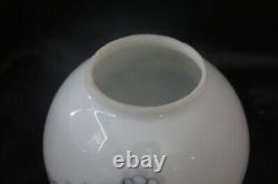 ITEM#70 Pairpoint Delft Blue Victorian Antique Miniature Oil Lamp Shade MINT