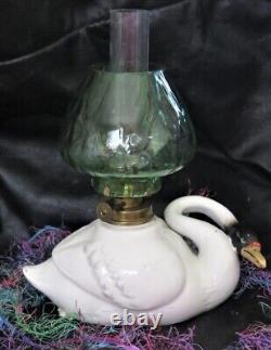 ITEM#70 Pairpoint Delft Blue Victorian Antique Miniature Oil Lamp Shade MINT