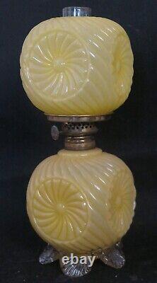ITEM#70 Pairpoint Delft Blue Victorian Antique Miniature Oil Lamp Shade MINT