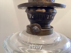 Kerosene oil lamp 19th century, antique in very good condition