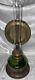 Kosmos Brenner Green Oil Lamp Hang Or Table Reflect Railroad Ship Round Wick OLD