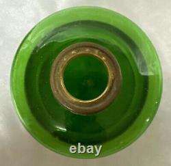 Kosmos Brenner Green Oil Lamp Hang Or Table Reflect Railroad Ship Round Wick OLD