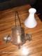 Lamp Shade Lot Antique Angle Lamp Burners ANGLE MFG CO NY Oil Lamp Parts Lot