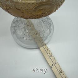 Lot (2) Antique Brass Manhattan Brass Co. No. 8 Oil Lamps