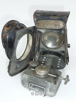 Lucas King of The Road Antique Bicycle Oil Lamp, Lantern