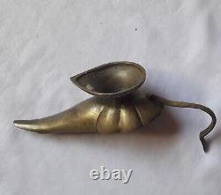 Magic lamp Decorative Genie Aladdin's, Old Brass Oil Lamp, Vintage Handmade