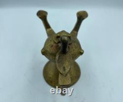 Museum Quality Rare Ancient Roman Bronze Oil Lamp