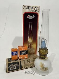 NOS Vintage Antique American Classic Aladdin 23 Incandescent Oil Lamp