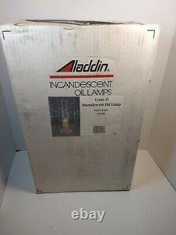 New Aladdin Incandescent Clear Glass Oil Lamp Genie II New in Box