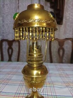 Oil Lamp, Art Nouveau style, Bourgeois Parisien, luxury decor, unique