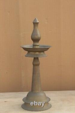 Old Vintage Brass Oil Lamp Antique Table Decor Light Decoration Collectible BN55
