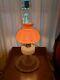 PRETTY IN PINK! 24 Aladdin MOONSTONE Converted Oil Lamp ROSE Pink Model B Glass