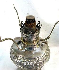 PR ANTIQUE OIL LAMPS SMALL SIZE ORIG BURNERS c. 1870