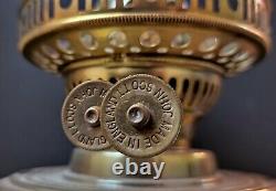 Pair of Vintage Brass Wall Sconce Oil Lamps with Hands by John Scott in England