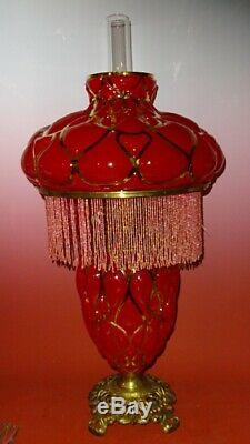 Pittsburgh Success Banquet Lamp Original Pristine Condition