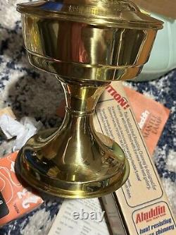 RARE! NEWithORIGINAL PACKAGING Antique Aladdin Kerosene Oil Lamp Model #2312-74
